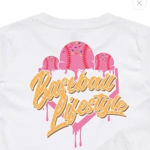 Baseball 101 Lifestyle Youth Large tshirt frozen ropes collection new in bag.